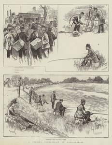 Un concours de pêche dans le Lincolnshire - William Douglas Almond
